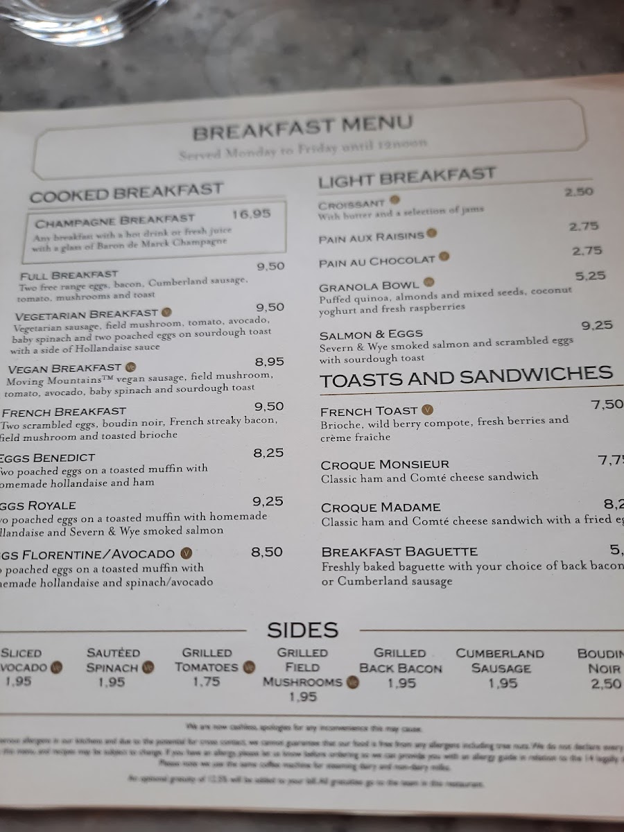 Menu Côte Bournemouth-5